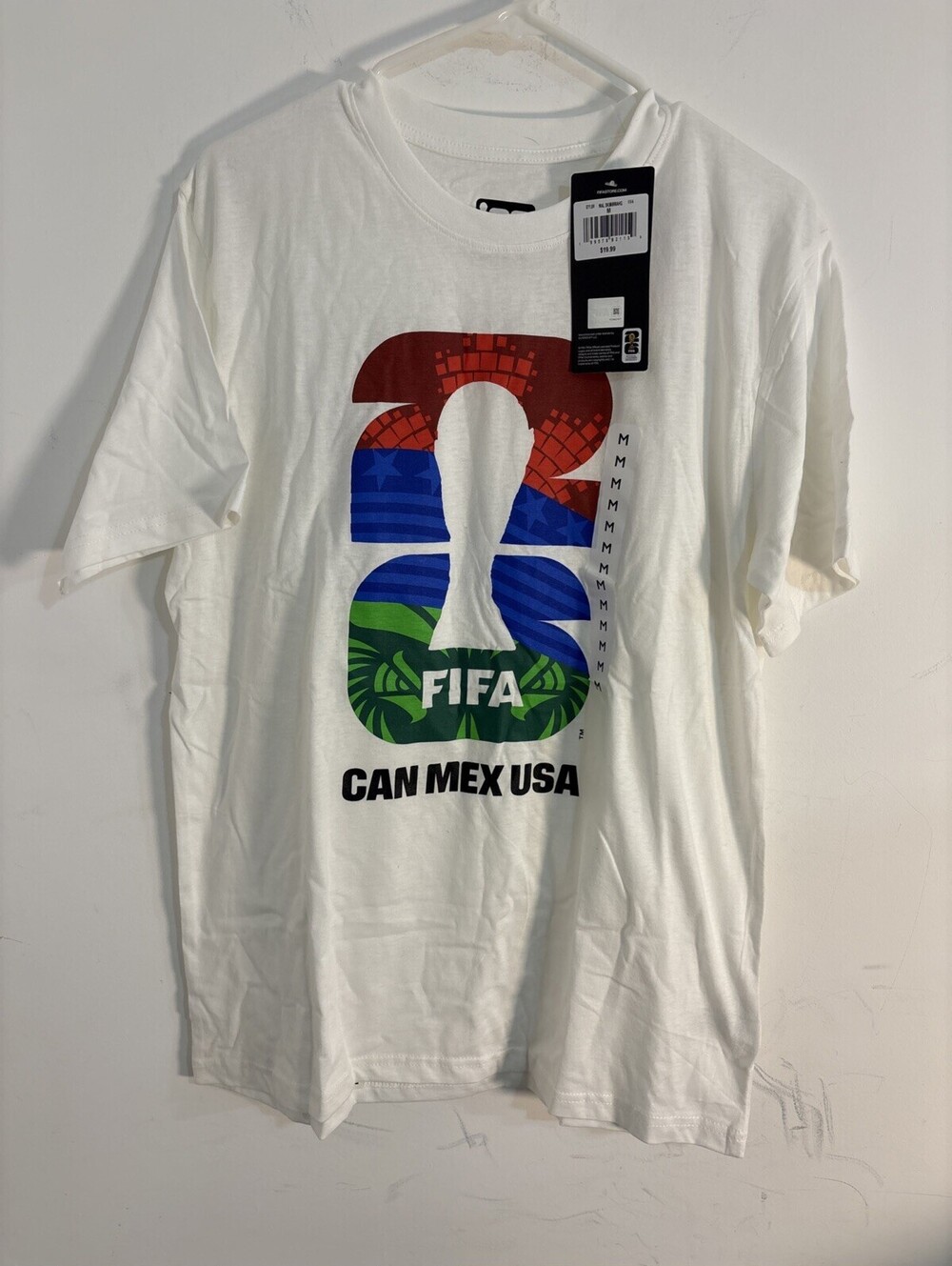 NEW AUTHENTIC FIFA WORLD CUP 2026 SHIRT UNISEX MEDIUM